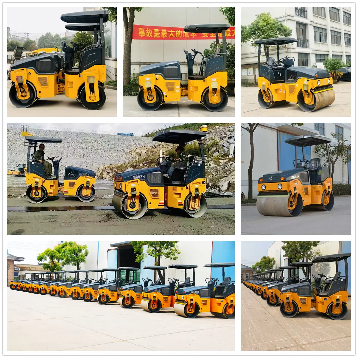 Hydraulic Double Drum Vibratory Roller