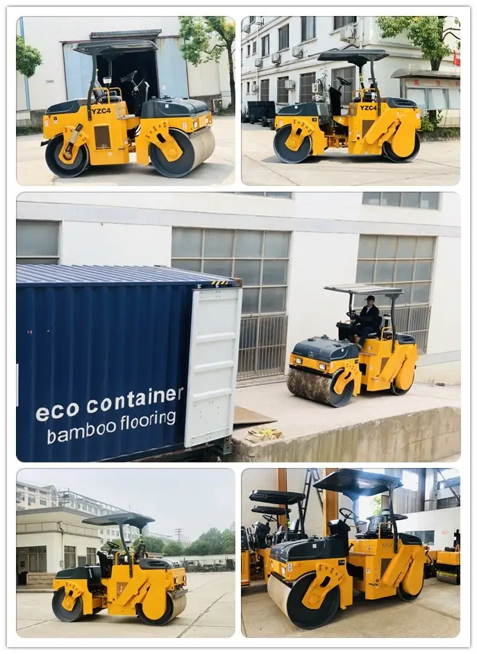 YZC4 Hydraulic Double Drum Vibratory Roller