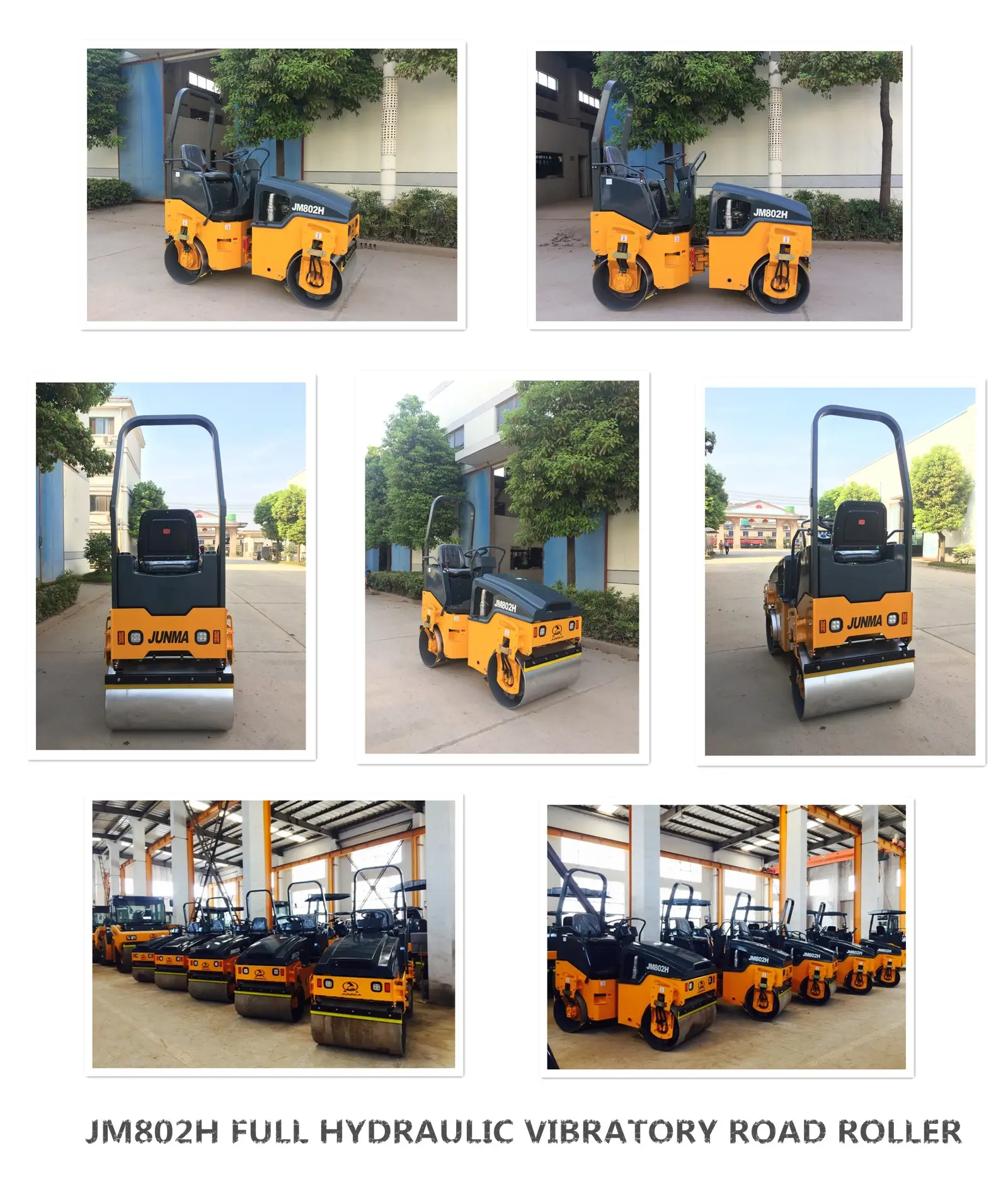 double drum vibratory roller