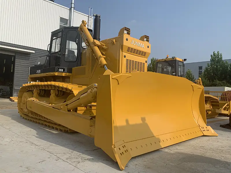 crawler mounted bulldozer