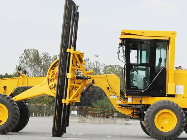 motor grader flexible blade suspension system